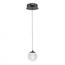 Trans Globe MDN-1632 BK - 1LT PEND LED BALL GLOBE-BK